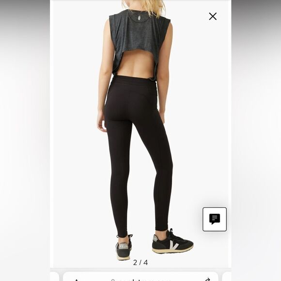 Free People NWT Off To The Races black/grey size XS - Picture 3 of 6